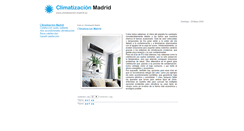 Desktop Screenshot of climatizacion-madrid.es